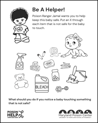 Thumbnail of the MPC's 'Be A Helper!' activity sheet